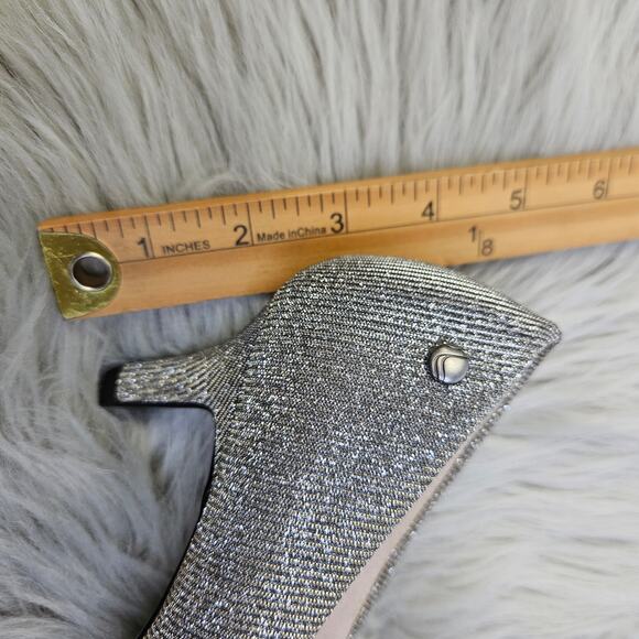 LifeStride Parigi Dress Pump Silver Sparkle Heels Size 6.5M Holiday Party Event - Picture 15 of 15